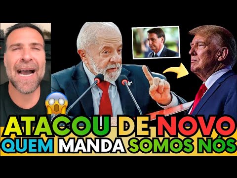 💣🔥 EXPLODIU! LULA ATACA TRUMP "SOMOS UM PAIS SOBERANO E O QUE A GENTE DECIDIR ESTA DECIDIDO"ASSISTA
