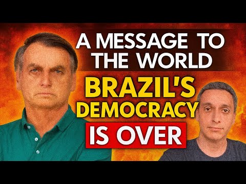🌎💣 MENSAGEM AO MUNDO: A DEMOCRACIA BRASILEIRA ACABOU!