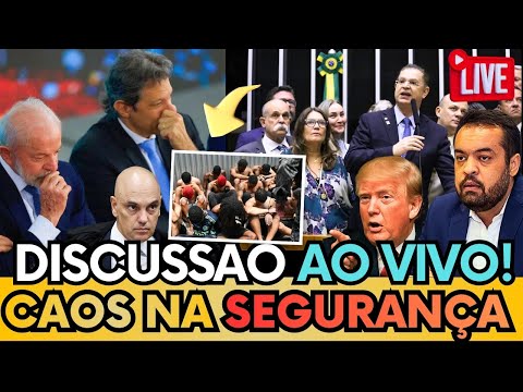 🚨 VOTAÇÃO URGENTE:CAOS NA SEGURANÇA DO BRASIL CLAUDIO CASTRO E BOLSONARISTAS CONTRA A ESQUERDA!