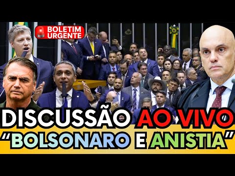 🔥 CONGRESSO AO VIVO: PARLAMENTARES SE REVOLTAM COM PRISAO DE BOLSONARO E PEDEM ANISTIA EM DEBATE!