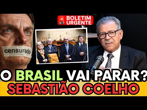 🛑 SEBASTIÃO COELHO DA ENTREVISTA POLÊMICA APÓS A CONDENAÇÃO DE BOLSONARO O BRASIL VAI PARAR? 🤯🇧🇷