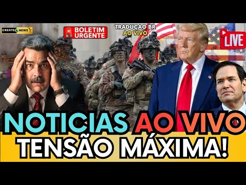 💥CLIMA DE TENSÃO: TRUMP FAZ COMUNICADO URGENTE E FECHA O CÉU DA VENEZUELA! MADURO ENTRA EM PÂNICO!