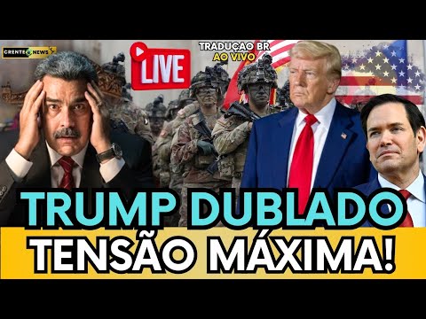 AO VIVO: TRUMP FAZ COMUNICADO URGENTE E FECHA O CÉU DA VENEZUELA! MADURO ENTRA EM PÂNICO!