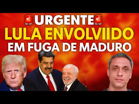 🚨 URGENTE! LULA TERIA OFERECIDO AJUDA A MADURO PARA ESCAPAR DE TRUMP!