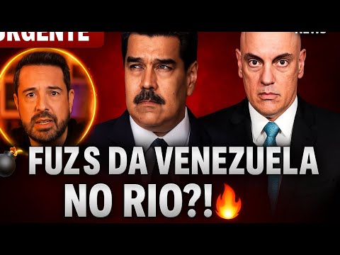🚨 FUZ1S DA VENEZUELA SÃO ENCONTRADOS NO RIO — MORAES FINGE QUE NÃO VIU NADA! 💣