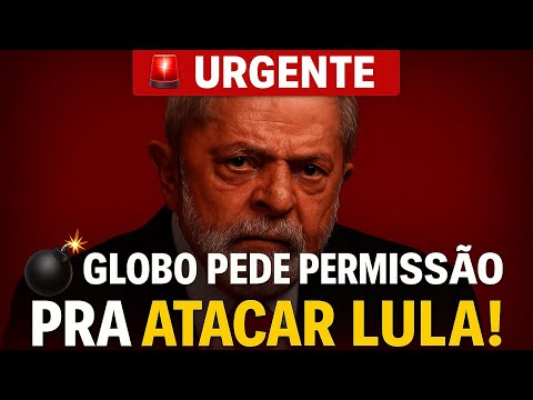 🚨 VAZOU AO VIVO! GLOBO COM MEDO DE LULA E PEDINDO PERMISSÃO PRA FALAR! 💣