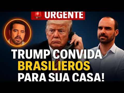 🔥 BOMBA MUNDIAL! PAULO FIGUEIREDO E EDUARDO BOLSONARO ESTARÃO NA CASA DE DONALD TRUMP! 🇧🇷🇺🇸💣