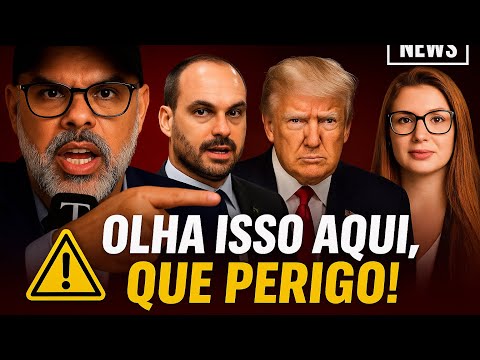 🚨 ALLAN DOS SANTOS EXPÕE RACHA NA DIREITA: TRUMP, EDUARDO, NIKOLAS E CAMPAGNOLO! 💣
