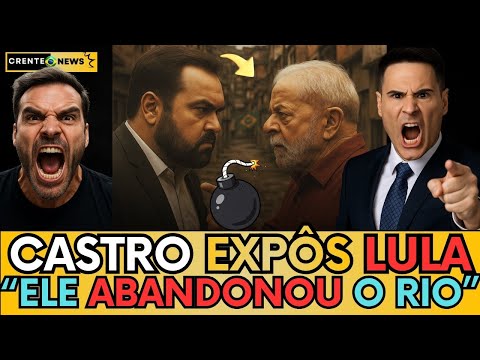 💣 🔥CLAUDIO CASTRO EXPÕE LULA! “NÃO ME PROCUROU MAS SE NÃO FOR PRA AJUDAR, NEM ME PROCURE!” - ASSISTA
