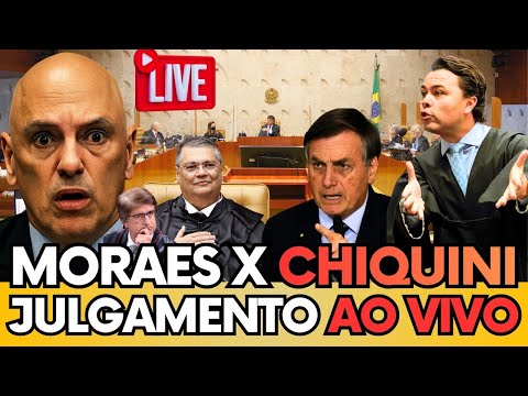 ⚠️ AO VIVO! CHIQUINI ENFRENTA MORAES E EXPÕE A VERDADE DENTRO DO STF! “ISSO É FARSA JURÍDICA!”