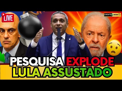 🚨 NÃO DEU CERTO! LULA SE ASSUSTA COM A NOVA PESQUISA: DE MAL A PIOR!