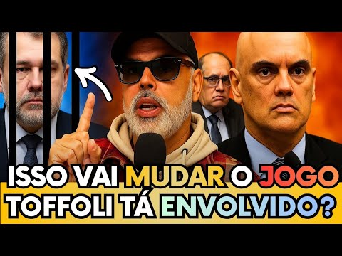 🚨 "A CASA CAIU" - ALLAN DOS SANTOS CITA TOFFOLI, MORAES E GILMAR E FALA EM PRISÃO DE MINISTRO