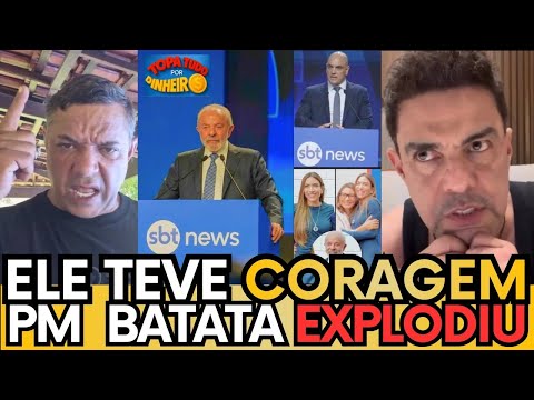 🚨POLÊMICA: PM “BATATA”  EXPLODE CONTRA O SBT E DEFENDE ZEZÉ DI CAMARGO: “ATITUDE DE HOMEM!”