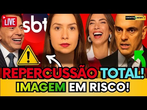 🚨 JUÍZA LUDMILA DISPARA: “SBT FOI CANCELADO APÓS EVENTO COM LULA E MORAES!”
