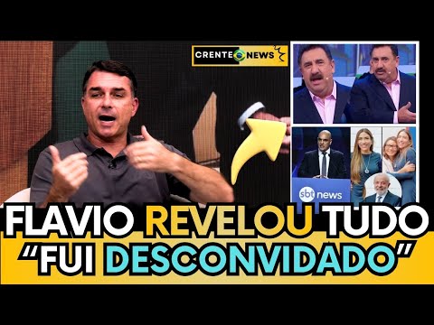 🚨 "FOI POR CAUSA DO LULA E MORAES" FLÁVIO QUEBRA O SILÊNCIO E REVELA BASTIDORES DO DESCONVITE NO SBT