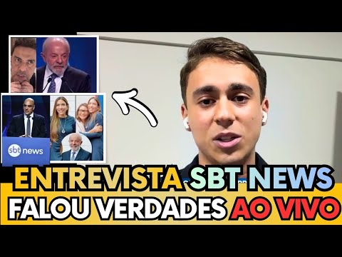 💣 ENTREVISTA PÔLEMICA - NIKOLAS ENQUADRA JORNALISTA E EXPÕE CONTRADIÇÕES AO VIVO - 🔥 SEM FILTRO!
