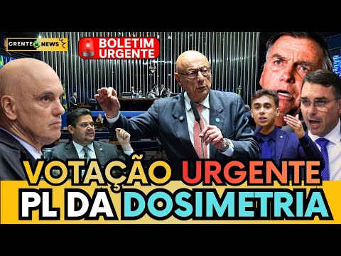 🔥 VOTAÇÃO URGENTE - PL DOSIMETRIA "ANISTIA" LEI QUE PODE REDUZIR A PENA DE BOLSONARO E PATRIOTAS 8/1
