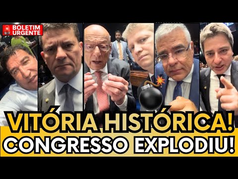 💣 SENADO EXPLODIU DE EMOÇÃO COM A VITÓRIA DA JUSTIÇA! SENADORES CHORAM APÓS APROVAÇÃO HISTÓRICA!