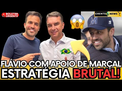 🚨 URGENTE: APOIO DE MARÇAL A FLÁVIO BOLSONARO PODE MUDAR O JOGO DA DIREITA! "MELHOR ESTRATEGIA"