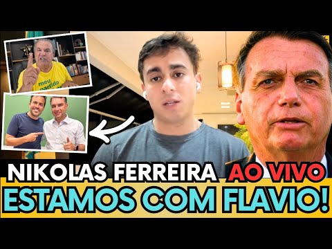 🔥 ENTREVISTA EXCLSUIVA NIKOLAS FERREIRA CRAVA APOIO DA DIREITA A FLÁVIO BOLSONARO !