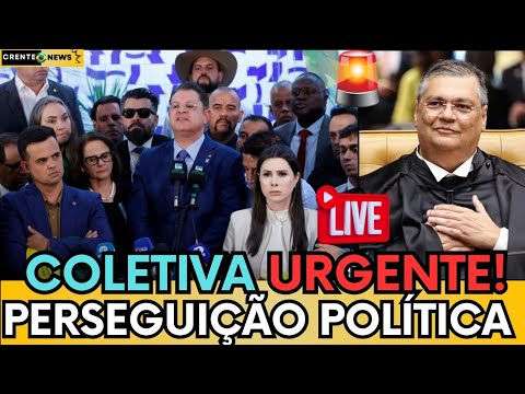 URGENTE - COLETIVA DE IMPRENSA DEPUTADO SOSTENES CAVALCANTE APÓS AÇÃO DA PF " PERSEGUIÇÃO POLÍTICA"