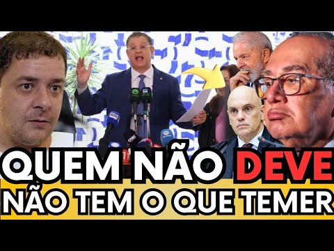 🚨SÓSTENES CAVALCANTE: EXPLODIU APÓS OPERAÇÃO DA PF "EU NÃO TENHO O QUE TEMER, POR ISSO BOTO A CARA"