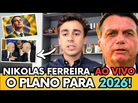 🔥 BOMB4 - NIKOLAS FERREIRA REVELOU OS BASTIDORES PARA 2026 - FLAVIO, MALAFAIA E BOLSONARO!