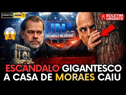 🚨 BOLETIM URGENTE: ESCÂNDALO DE MORAES E BANCO MASTER, SAÚDE DE BOLSONARO - O QUE VAI ACONTECER?