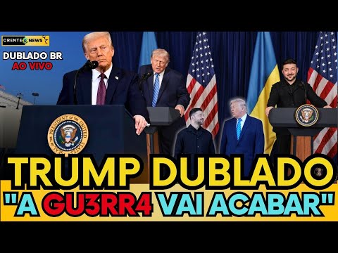 TRUMP faz comunicado e diz que a guerra na Ucrânia vai acabar em breve- ASSISTA (DUBLADO)