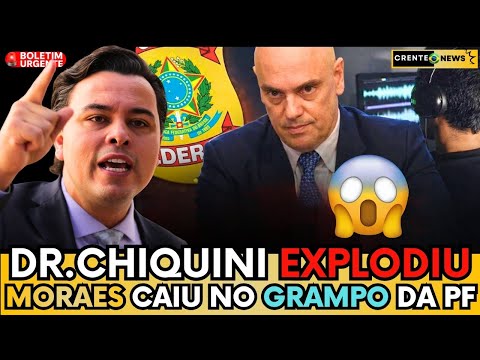 🚨 DR. CHIQUINI EXPLODE: ÁUDIO DA PF PEGA MORAES EM LOBBY NOS BASTIDORES "A CASA CAIU PARA MORAES"