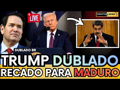 AO VIVO: TRUMP FAZ REUNIÃO PARA ACABAR O CARTEL DE TR4FI@NTES NA VENEZUELA E MADURO ENTRA EM PÂNICO!