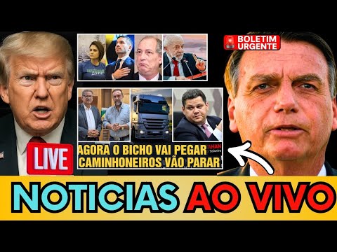 💣 BOMB4:TRUMP MANDA RECADO PARA LULA, FLAVIO E MICHELLE UNEM A DIREITA E MESSIAS NÃO VAI PARA O STF!
