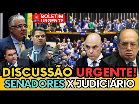 SENADORES VÃO PRA CIMA DO STF  "GILMAR FECHA O SENADO" DECISÃO IMPEDE IMPEACHMENT DE MORAES - VEJA!