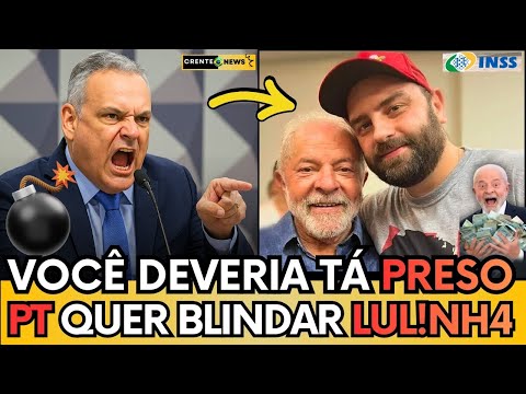 💣 BOMBA! OPOSIÇÃO FAZ DENÚNCIA "LULINHA RECEBEU R$ 300 MIL DO INSS"-  A CPMI PEGOU FOGO, VEJA!