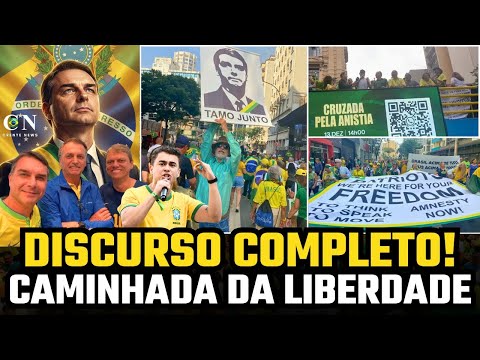 🚨 COBERTURA COMPLETA - PADRE KELMON, LISBOA E PATRIOTAS "CAMINHADA PELA LIBERDADE"