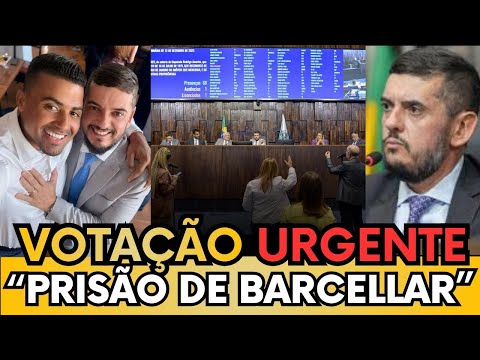 🚨 AO VIVO! ALERJ VOTA PRISÃO DE RODRIGO BARCELAR AGORA! - ASSISTA