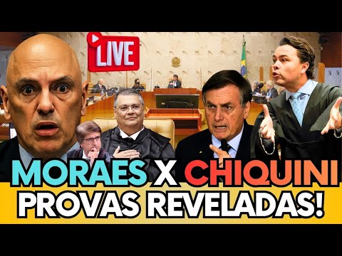 💣 URGENTE! DR.CHIQUINI “ENQUADRA” MORAES E DINO REAGE NA HORA CLIMA DE GUERRA NO STF -ASSISTA!
