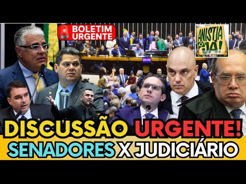 SENADORES VÃO PRA CIMA DO STF  "VOTAÇÃO DA ANISTIA, BANCO MASTER E IMPEACHMENT DE MORAES - ASSISTA!