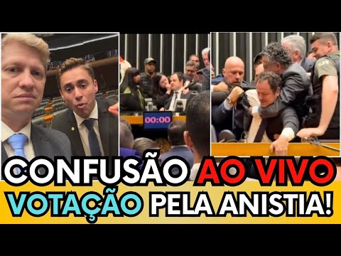 🔥 CONFUSÃO AO VIVO: GLAUBER DESAFIA HUGO MOTTA E CAOS SEI INSTALA NO PLENÁRIO - VOTAÇÃO PELA ANISTIA