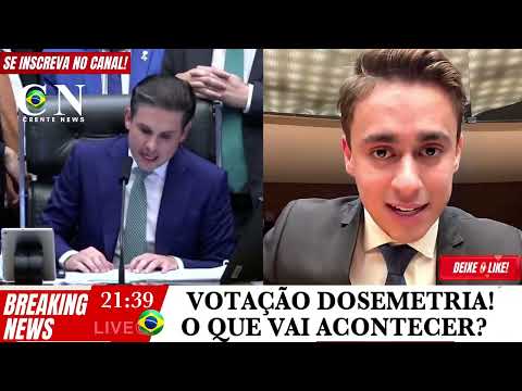NIKOLAS EXPÔS ORIENTAÇÃO DE BOLSONARO E  EXPLICA O QUE VAI ACONTECER COM A VOTAÇÃO DA DOSIMETRIA!