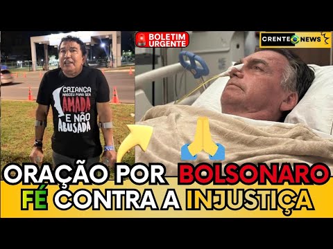 🚨 MAGNO MALTA FAZ ORAÇÃO POR BOLSONARO EM FRENTE À PF: “DEUS NUNCA FALHA!” - ASSISTA AGORA