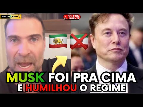 🚨 GIGANTE! ELON MUSK DESAFIA  REGIME AUTORITÁRIO DO IRÃ ! ATITUDE HISTÓRICA NO X CHOCA O MUNDO! VEJA