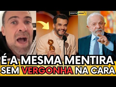 🚨É O MESMO DISCURSO, A MESMA MENTIRA, "PILHADO PROVA QUE WÁGNER MOURA E LULA SÃO DOIS MENTIROSOS"