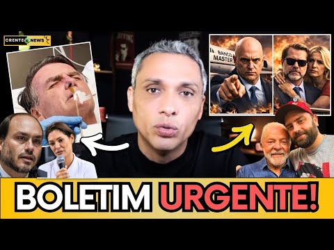 🚨 BOLETIM URGENTE COM GUSTAVO GAYER - ESTADO DE SAÚDE DE BOLSONARO, FILHO DO LULA FUGIU DO BRASIL?