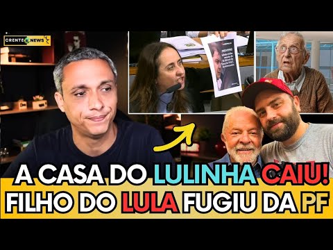 🚨 BOMB4 GAYER REVELOU TUDO - FILHO DO LULA FOGE DO BRASIL COM MEDO DA PF APÓS REVELAÇÕES DO INSS!