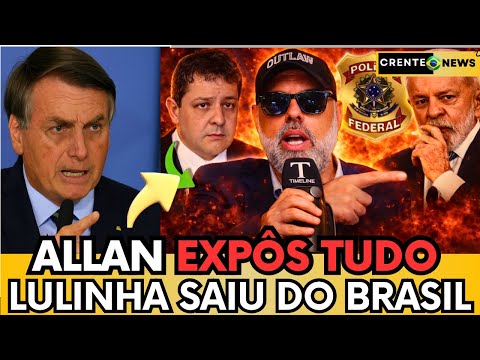 🚨 BOMBA! ALLAN DOS SANTOS LEVANTA SUSPEITA SOBRE SAÍDA DO FILHO DE LULA
