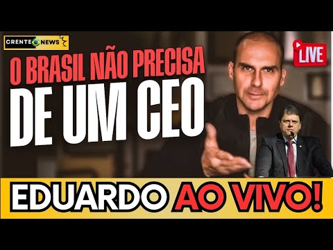 🚨AO VIVO: EDUARDO BOLSONARO  DETONA FALA POLÊMICA: “BRASIL NÃO É EMPRESA, PRESIDENTE NÃO É CEO!”