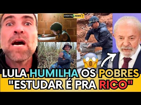 🚨PILHADO DETONOU LULA APÓS FALA DO PRESIDENTE."POBRE NASCEU SÓ PRA TRABALHAR" - ASSIATA E ENTENDA