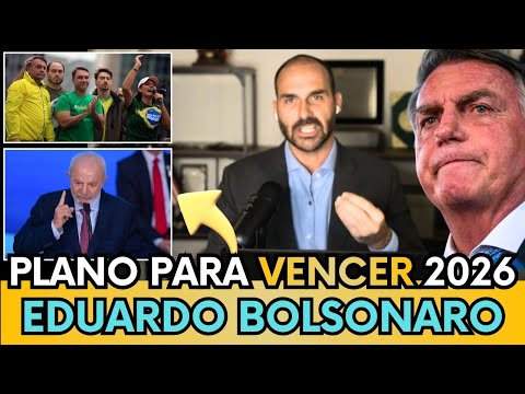 🚨 EDUARDO BOLSONARO REVELA OS BASTIDORES DA DISPUTA EM 2026 E REVELA "ESTAMOS UNIDOS CONTRA LULA"
