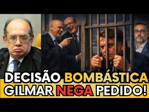 🚨 URGENTE! GILMAR NEGOU PRISÃO DOMICILIAR A BOLSONARO E DIREITA - O CLIMA PODE ESQUENTAR EM 2026